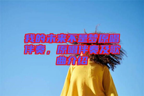 我的未來不是夢原唱伴奏，原唱伴奏及歌曲介紹