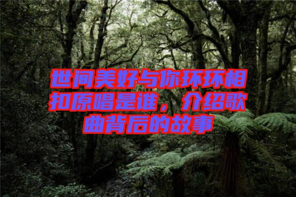 世間美好與你環(huán)環(huán)相扣原唱是誰，介紹歌曲背后的故事