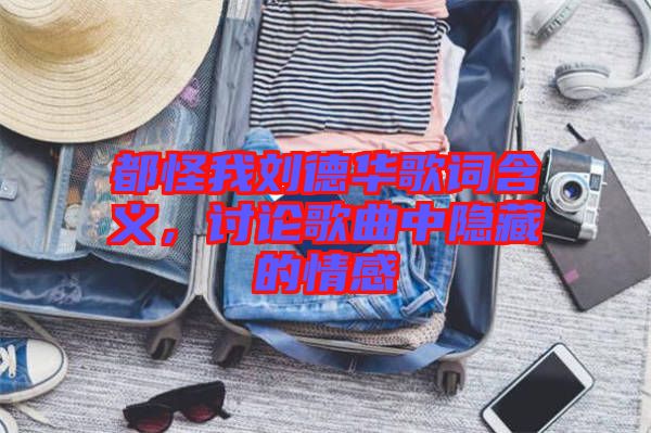 都怪我劉德華歌詞含義，討論歌曲中隱藏的情感