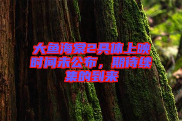 大魚海棠2具體上映時間未公布，期待續(xù)集的到來