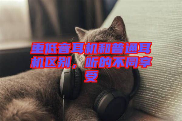 重低音耳機和普通耳機區(qū)別，聽的不同享受