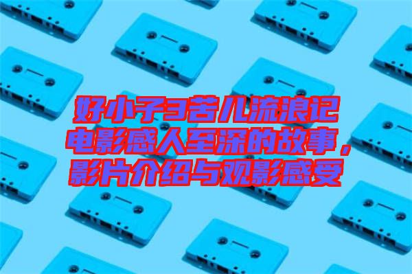 好小子3苦兒流浪記電影感人至深的故事，影片介紹與觀影感受