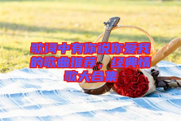 歌詞中有你說你愛我的歌曲推薦，經(jīng)典情歌大合集